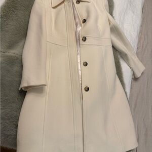 J. Crew Cream Trench Coat